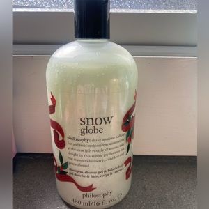 PHILOSOPHY Frosted Snow Globe Shampoo, Shower Gel & Bubble Bath, 16-oz.